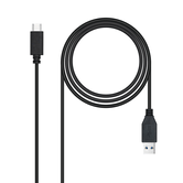 Nanocable Cable USB 3.1 Gen2 USB-C/M-A/M 2M