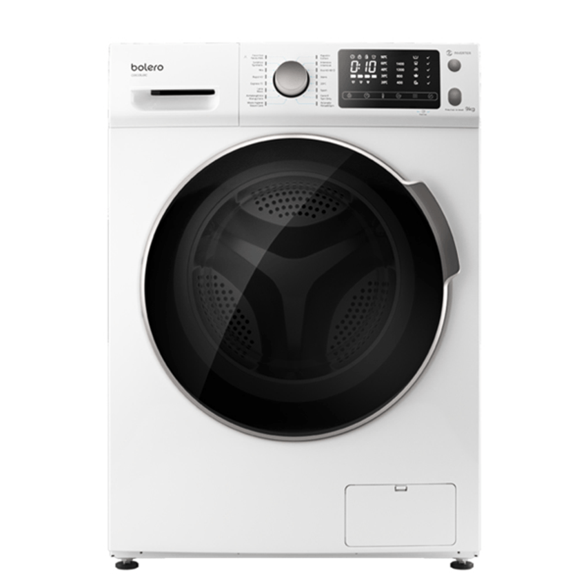 LAVADORA CECOTEC 9KG BOLERO DRESSCODE 9600 1400RPM INVERTER PLUS BLANCA -  Beep Informática