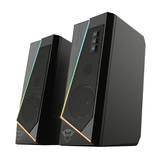 ALTAVOCES TRUST 2.0 ZOXA RGB 6W RMS 12W MAX 6 MODOS ILUMINACION  AUTOALIMENTADO USB LED  COLOR NEGRO 24070