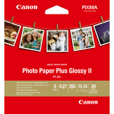 PAPEL CANON FOTOGRAFICO PLUS P-201 5X5INCH 20SH