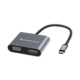 ADAPTADOR USB-C 4EN1 CONCEPTRONIC DONN016 HDMI 4K VGA USB 3.0 USB PD 100W
