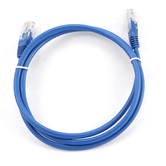 Cable CAT5E UTP moldeado 1m Azul