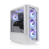 THERMALTAKE  View 200 TG Snow ARGB RGB Blanco