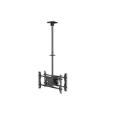 SOPORTE PANTALLA PROFESIONAL DE TECHO EQUIP 2 PANTALLAS  32"-65" INCLINABLE MAX. 50KGS