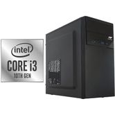 Ordenador sobremesa NETWAY PLUS INTEL CORE i3-10100 3.6GHz, 8GB DDR4 2666MHz, SSD 480GB, Windows 11 Pro, Negro