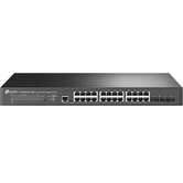 SWITCH GESTIONABLE JETSTREAM TP-LINK SG3428XPP-M2 24P 2.5GBASE-T Y 4P 10GE SFP+ L2+ CON POE+ DE 16P Y POE++ DE 8P