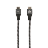 CABLE TRENZADO HDMI 2.1 8K 60HZ GEMBIRD SELECT PLUS SERIES CON ETHERNET 1M NEGRO