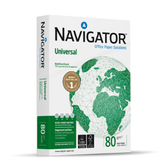 CAJA 5 PAQUETES NAVIGATOR UNIVERS A4 500 HOJAS 80G