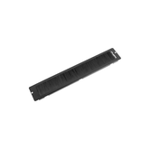 PANEL CEPILLO PARA ENTRADA CABLE RACK 19" SUELO NEGRO