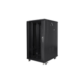 ARMARIO LANBERG RACK 19" 22U 600X800 FLAT PACK BLACK NEGRO