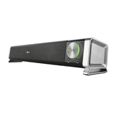 Barra de Sonido Trust - 6 W RMS - Negro, Plata - USB
