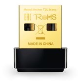 AC600 Nano Wi-Fi USB Adapter433Mbps at 5GHz  200Mbps at 2.4GHz USB 2.0