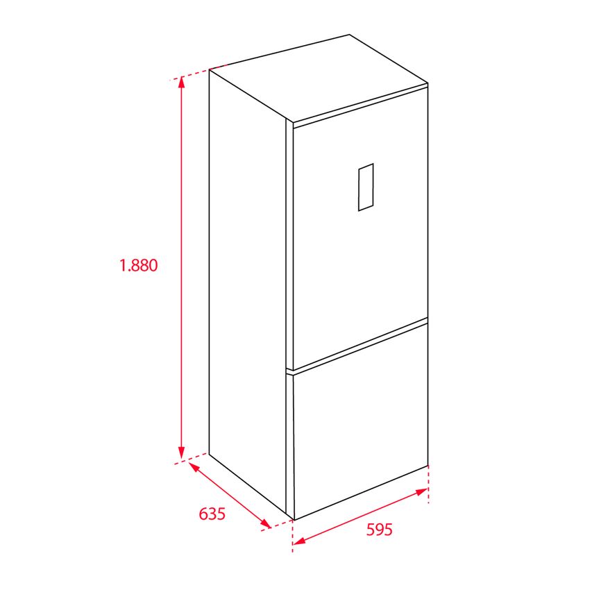 FRIGORIFICO NFL 345 C-INOX