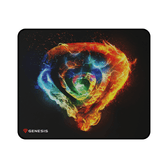 ALFOMBRILLA GENESIS CARBON 500 M FIRE G2 300X250X2,5 MM