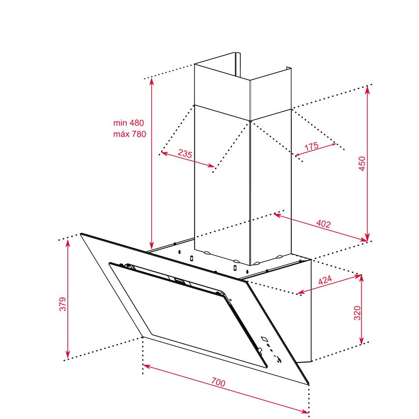 DVT PRO 78660 TBS CRISTAL NEGRO