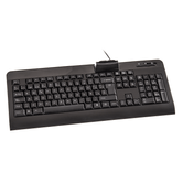 TECLADO INNOBO F21-BL7R NEGRO + LECTOR DNIE