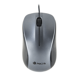 MOUSE NGS CREW GRAY CON CABLE DE 1200 DPI