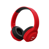 AURICULARES ESTÃ?REO DIGITAL CON MICRÃ?FONO 1,2 M CABLE TREVI DJ 601 M ROJO