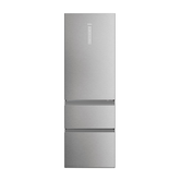 FRIGORIFICO COMBI HAIER HTW5618DNMG NOFROST D ALTO 185 CM ANCHO 60 CM INOX