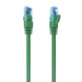 CABLE RED AISENS LATIGUILLO RJ45 CAT.6 UTP AWG26 CCA VERDE 2.0M