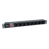 Regleta para Rack 8 schuko