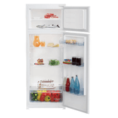 FRIGORIFICO DOS PUERTAS BEKO BDSA250K4SN E ALTO 144,8 CM ANCHO 54 CM BLANCO