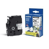 BROTHER Cinta laminada Amarillo / negro (Flexibles) 24mm