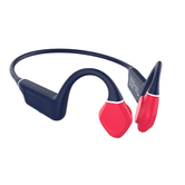 LEOTEC EARPHONES CONDUCCION OSEA KURI Azul y Rojo- Bateria 180mAh - IPX5 - Llamadas