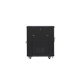 ARMARIO RACK LANBERG 19â 15U 600X800 FLAT PACK NEGRO PUERTA MALLA