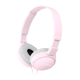 HEADSET SONY MDR-ZX110AP DIADEMA PLEGABLE COLOR ROSA CONECTOR JACK 3.5mm SENSIBILIDAD 98db