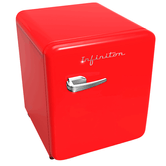FRIGORIFICO UNA PUERTA INFINITON CL-V48 F ALTO 49,3 CM  ANCHO 45 CM ROJO