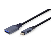 ADAPTADOR GEMBIRD USB-C A OTG AF, Ã?â?¬â?¹Ã?â?¬â?¹GRIS ESPACIAL