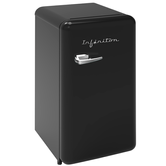 FRIGORIFICO UNA PUERTA INFINITON CL-V90L8NEA E ALTO 871 CM ANCHO 448 CM NEGRO