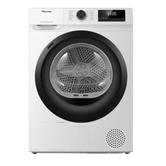 SECADORA CON BOMBA DE CALOR HISENSE DHQE800BW2 8 KG A BLANCO