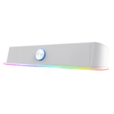 BARRA DE SONIDO TRUST GXT THORNE BLANCO 25110 RGB 12W JACK 3.5mm ALIMENTADO USB CONTROL DE VOLUMEN