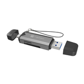 LECTOR DE TARJETAS NATEC SCARAB 3 USB 3.1 GEN 1 USB-A + USB-C SD/MICRO SD
