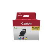 CANON Pack 3 colores CLI526CMY MULTI ECOPACK carton