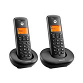 MOTOROLA E202 Telefono DECT Call Blocking Duo