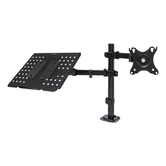 SOPORTE DE MESA UNYKA UK710202 CON SOPORTE PARA PORTÁTIL Y 1 MONITOR  DE 13" A 32"  VESA 100X100