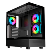 Caja ABYSM  DANUBE SAVA H400 Prime RGB Negro