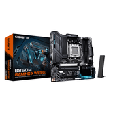 GIGABYTE AMD  B850M GAMING X WIFI6E Placa Base - Procesadores AMD Ryzen Serie 9000, VRM Digital 10+2+2 fases, hasta 8200MHz DDR5 (OC), 1xPCIe 5.0 + 1x
