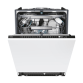 LAVAVAJILLAS 60 CM HAIER XS6A0M4PDB A 16 CUBIERTOS BLANCO
