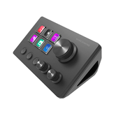 CONTROL DECK SLIM MARS GAMING MSDTWO 6 TECLAS DE ACCESO DIRECTO LCD 3 BOTONES 3 RUEDAS MULTIFUNCIONA