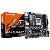 GIGABYTE AMD  B840M DS3H Placa base - Procesadores AMD Ryzen 9000, VRM de 8+2+2 fases, hasta 8200 MHz DDR5, 2xPCIe 4.0 M.2, LAN 2.5GbE, USB 3.2 Gen 1