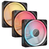 VENTILADOR CAJA CORSAIR LX-R RGB SERIES ICUE LINK LX120R RGB 120MM RGB FAN TRIPLE FAN KIT CO-9051050-WW