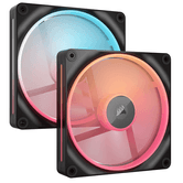 VENTILADOR CAJA CORSAIR LX-R RGB SERIES ICUE LINK LX140R RGB 140MM RGB FAN DUAL FAN KIT CO-9051052-WW