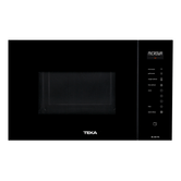 HORNO MICROONDAS INTEGRABLE TEKA ML 825 CRISTAL NEGRO 25 LITROS CON GRILL NEGRO