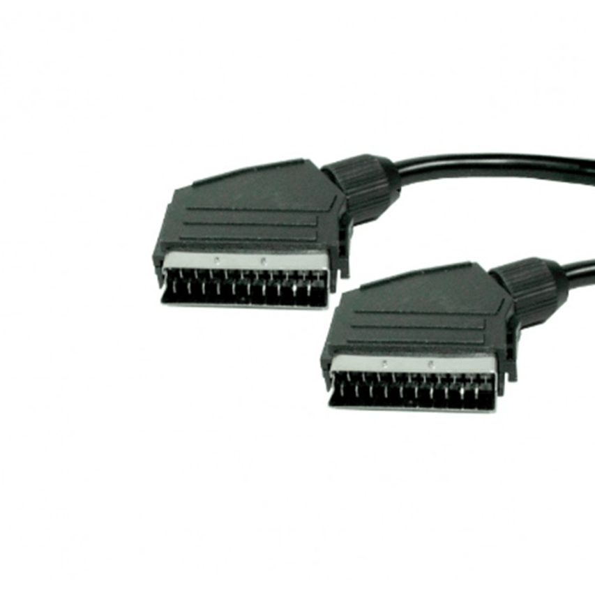 EUROCONECTOR 21 PIN MACHO MACHO OD 8MM