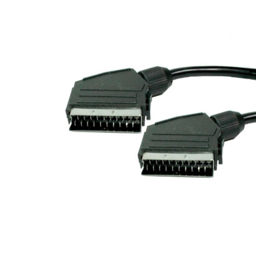 EUROCONECTOR 21 PIN MACHO MACHO OD 8MM