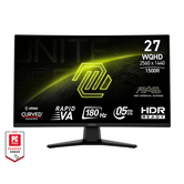 MSI MONITOR MAG 274CQF. 27" RAPID VA CURVO 1500R. 2560X1440 . 180HZ. NEGRO